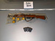 1/6 Scale WWII Soviet SVT-40 Semi-Automatic Rifle with Sling and Kar98k Triple Ammunition Pouches