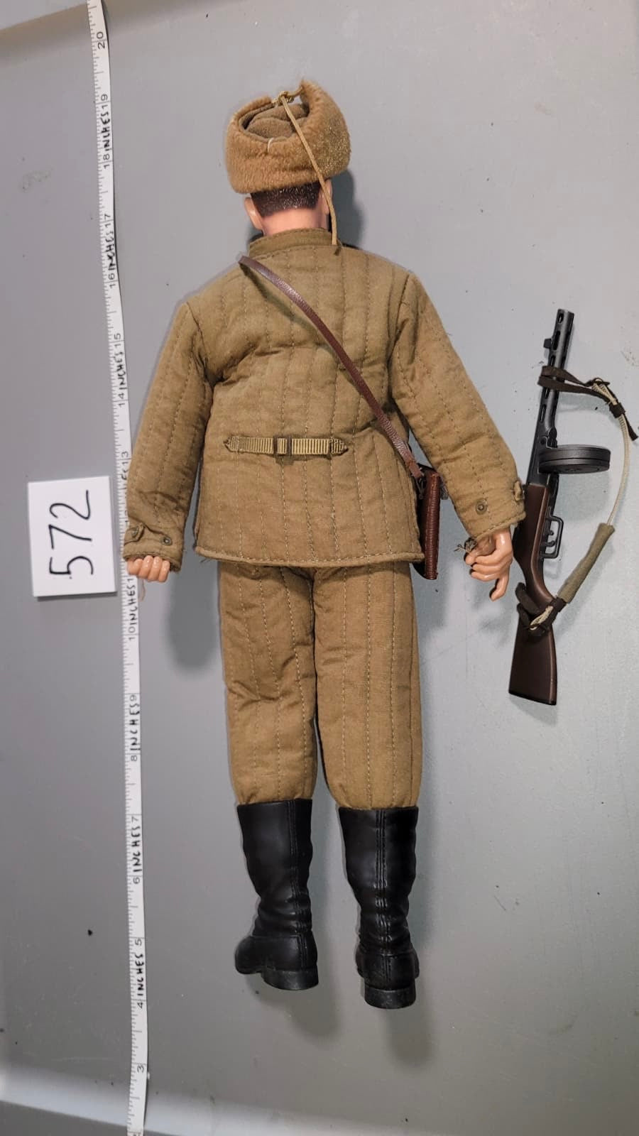 1:6 Scale WWII Russian Soviet Infantry NCO Dressed Figure - Dragon