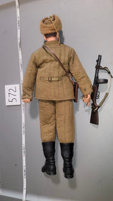 1:6 Scale WWII Russian Soviet Infantry NCO Dressed Figure - Dragon