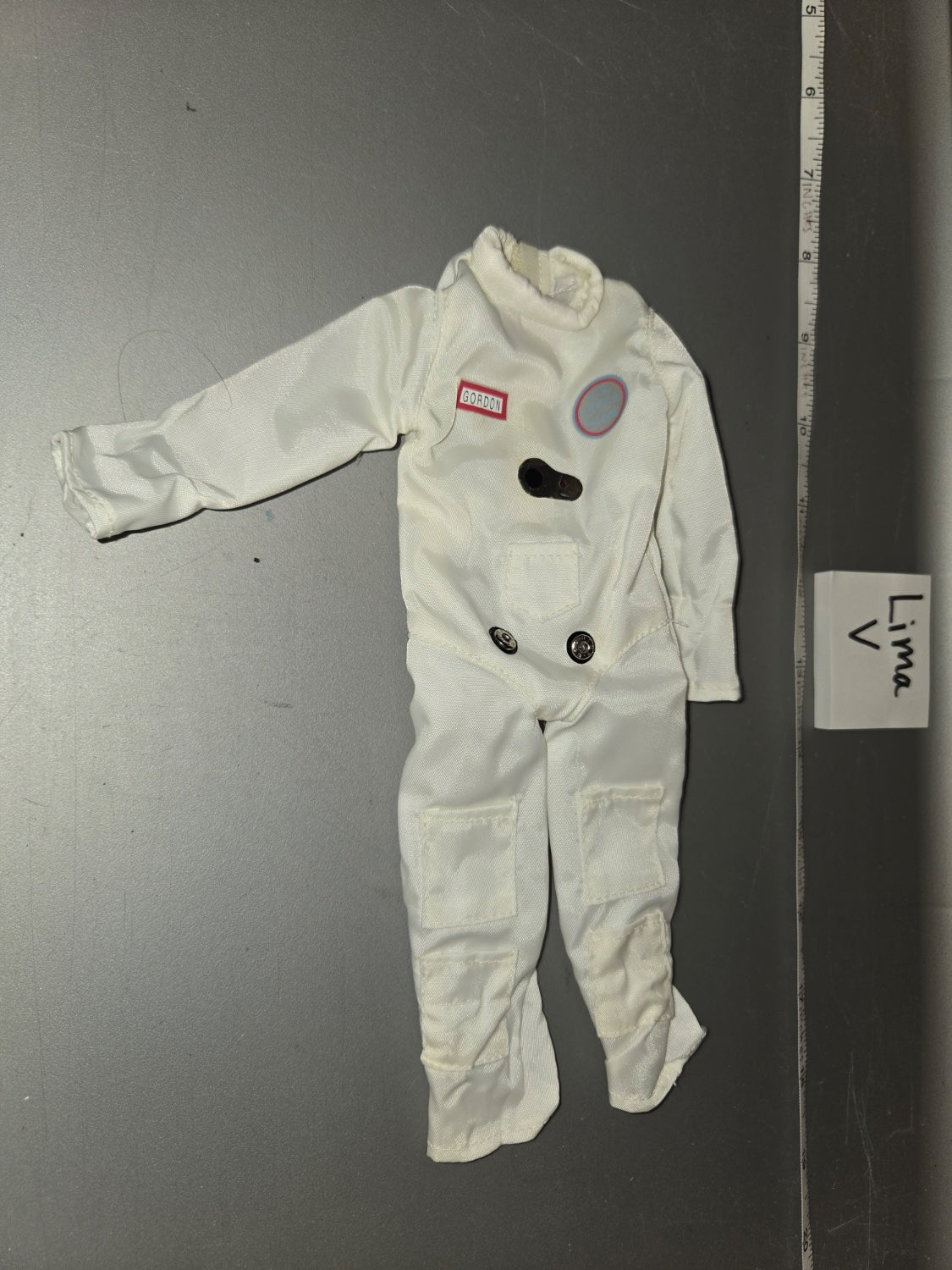 1/6 Scale Modern Era NASA Astronaut Flight Suit Gordon - Lima V