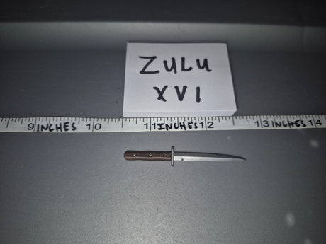 1/6 Scale WWII British Bayonet and Scabbard - Zulu XVI