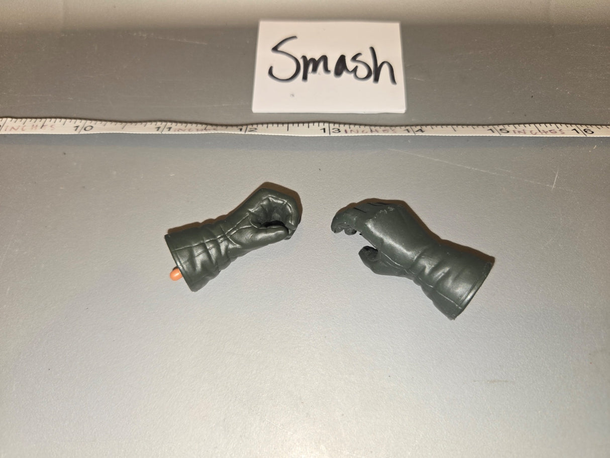 1/6 Scale WWII German Gloved Fist Hand Lot - Smash