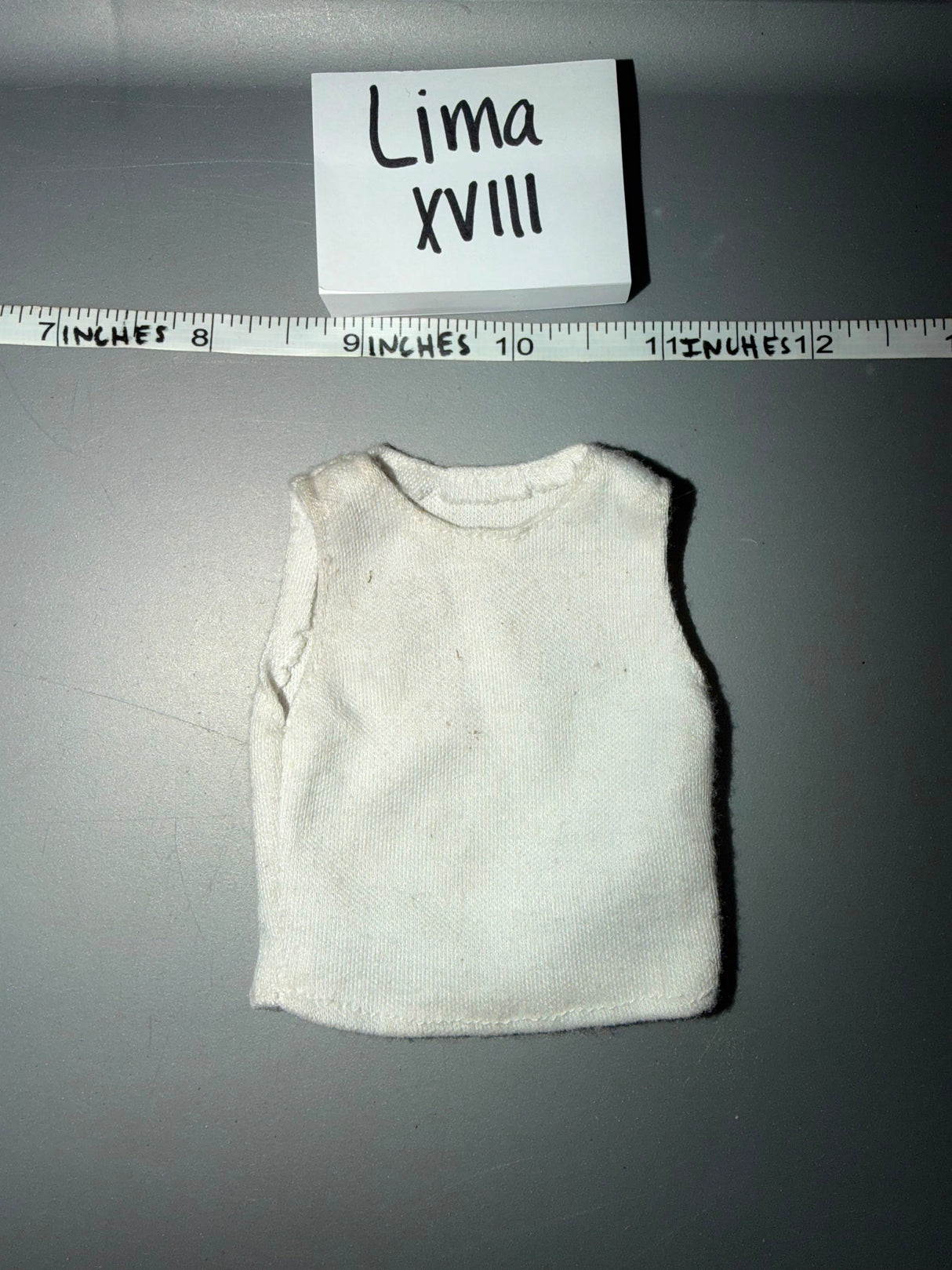 1:6 Scale Modern Era White Shirt