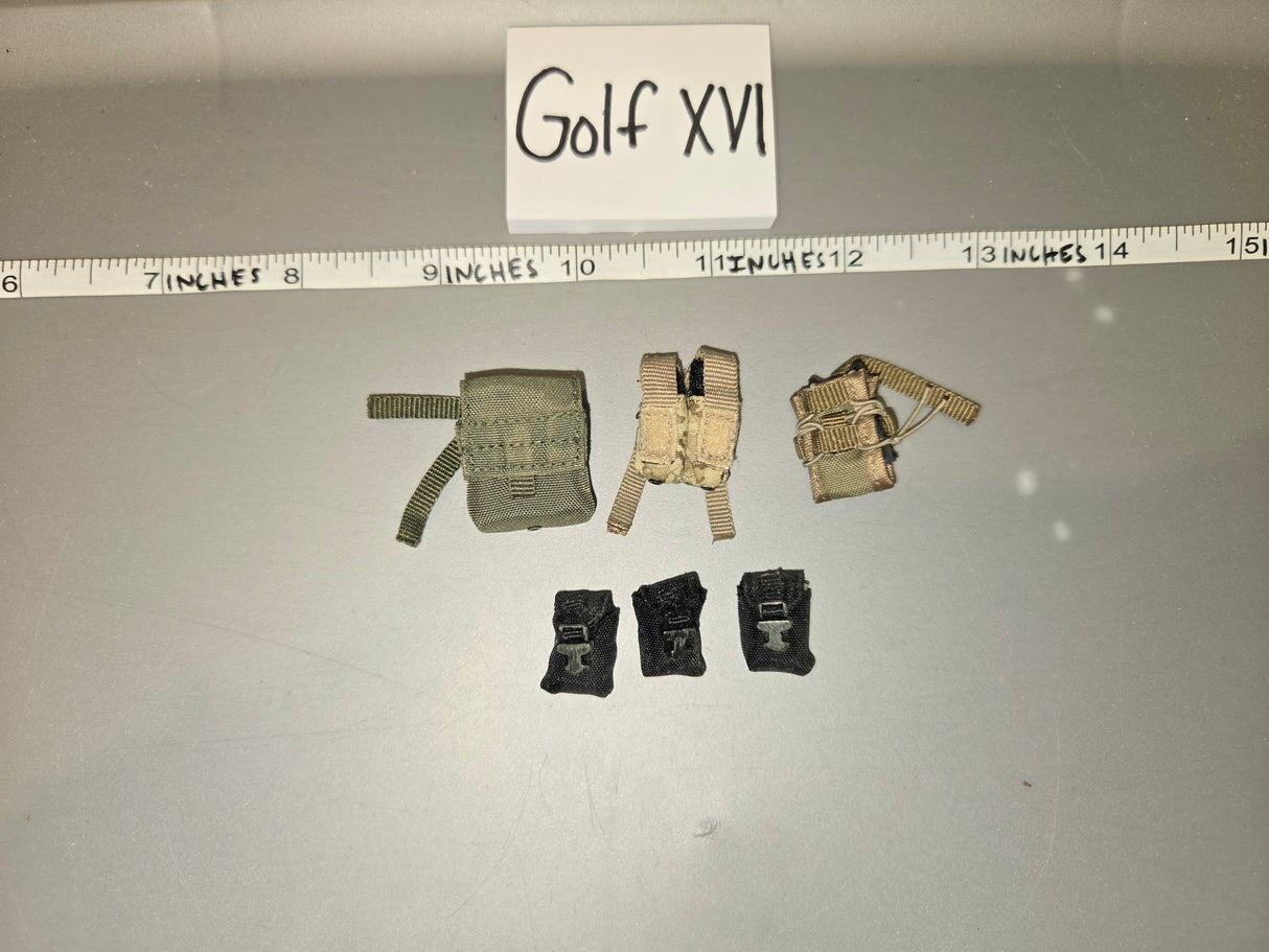 1/6 Scale Modern Era Pouch Lot