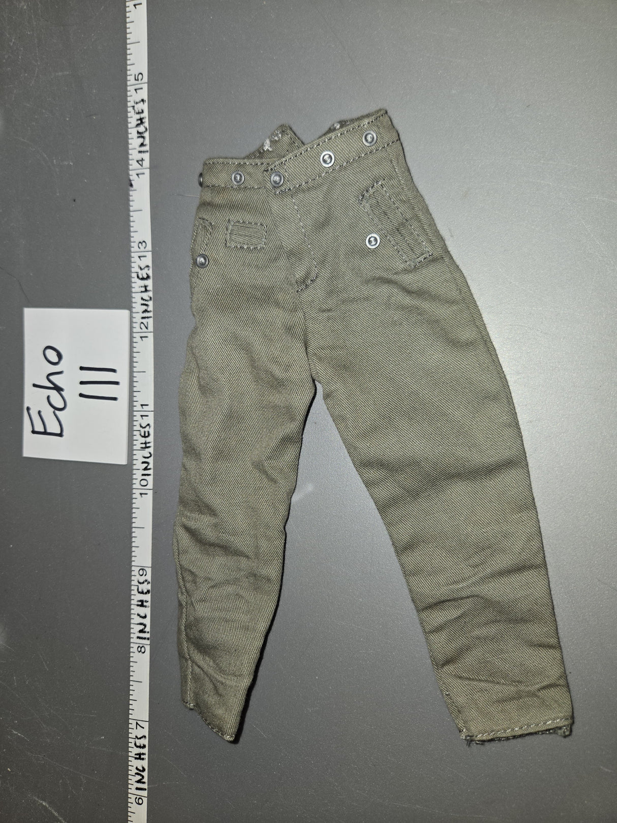 1/6 Scale WWII German Grey Pants