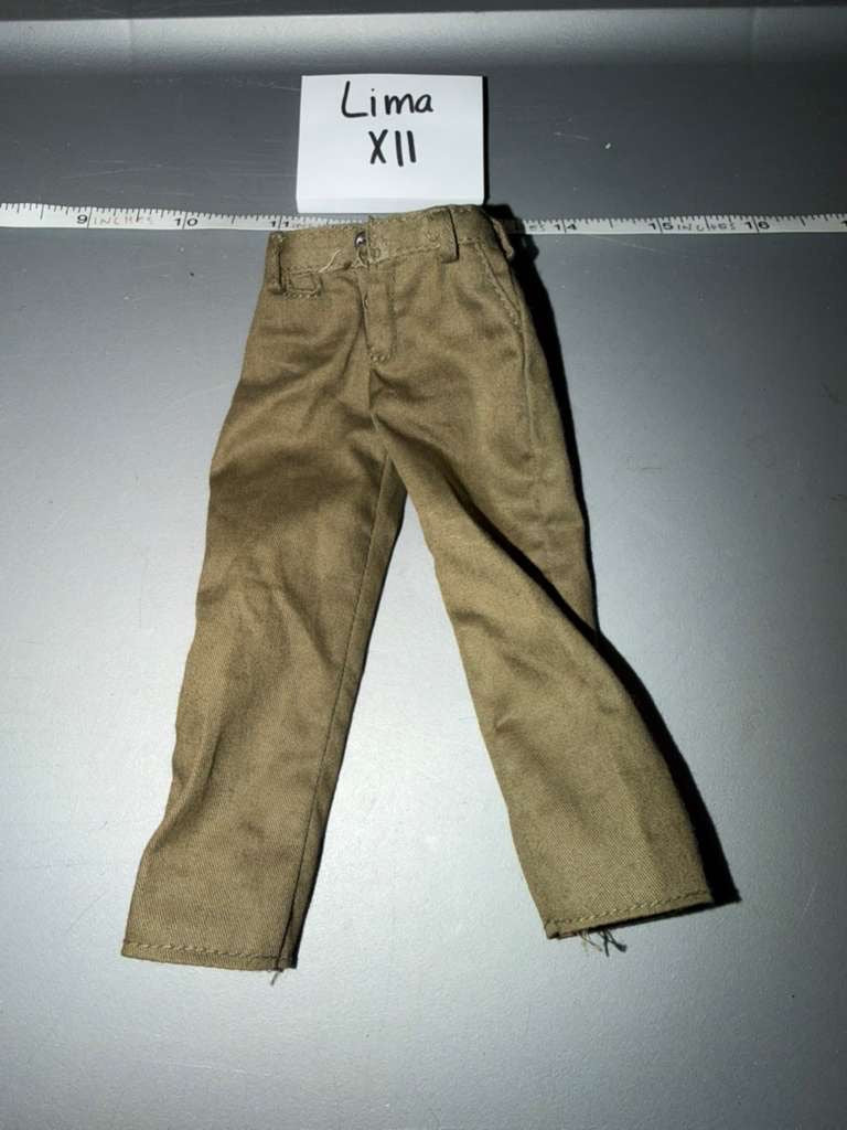 1/6 Scale WWII US Army Khaki Trousers - Lima XII