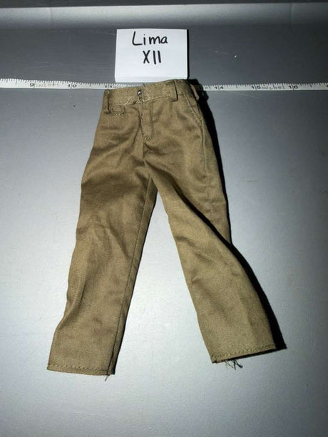 1/6 Scale WWII US Army Khaki Trousers - Lima XII
