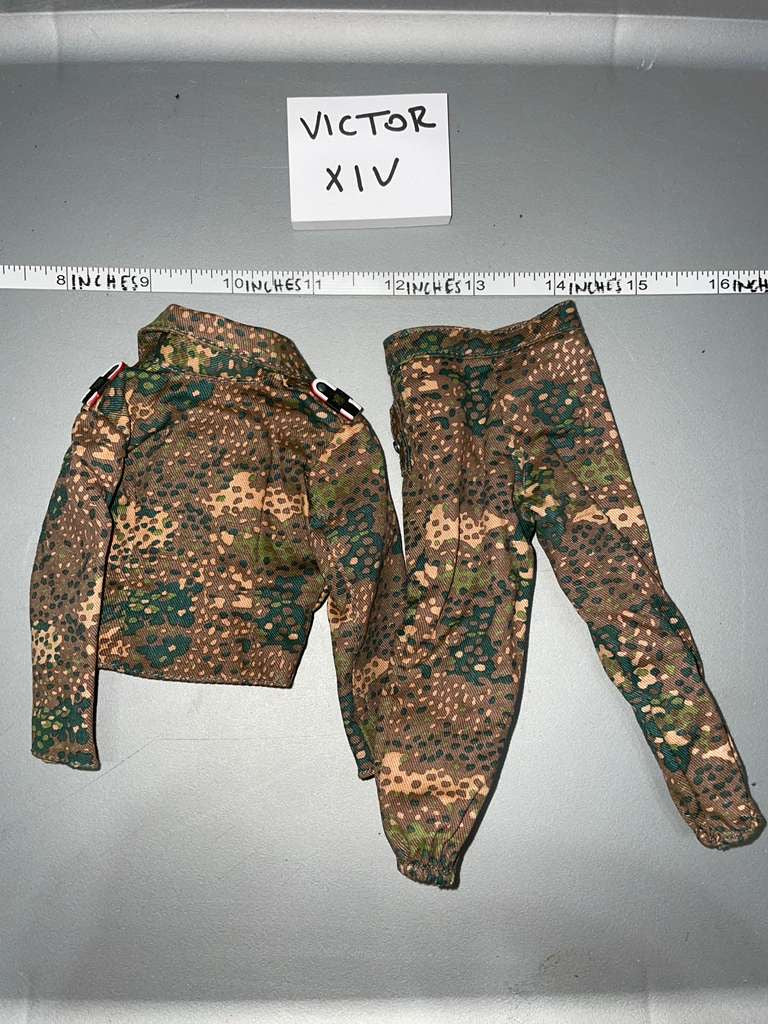 1/6 WWII German Pea Dot Tanker Tunic and Pants