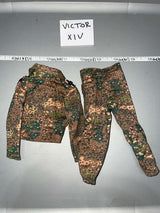 1/6 WWII German Pea Dot Tanker Tunic and Pants