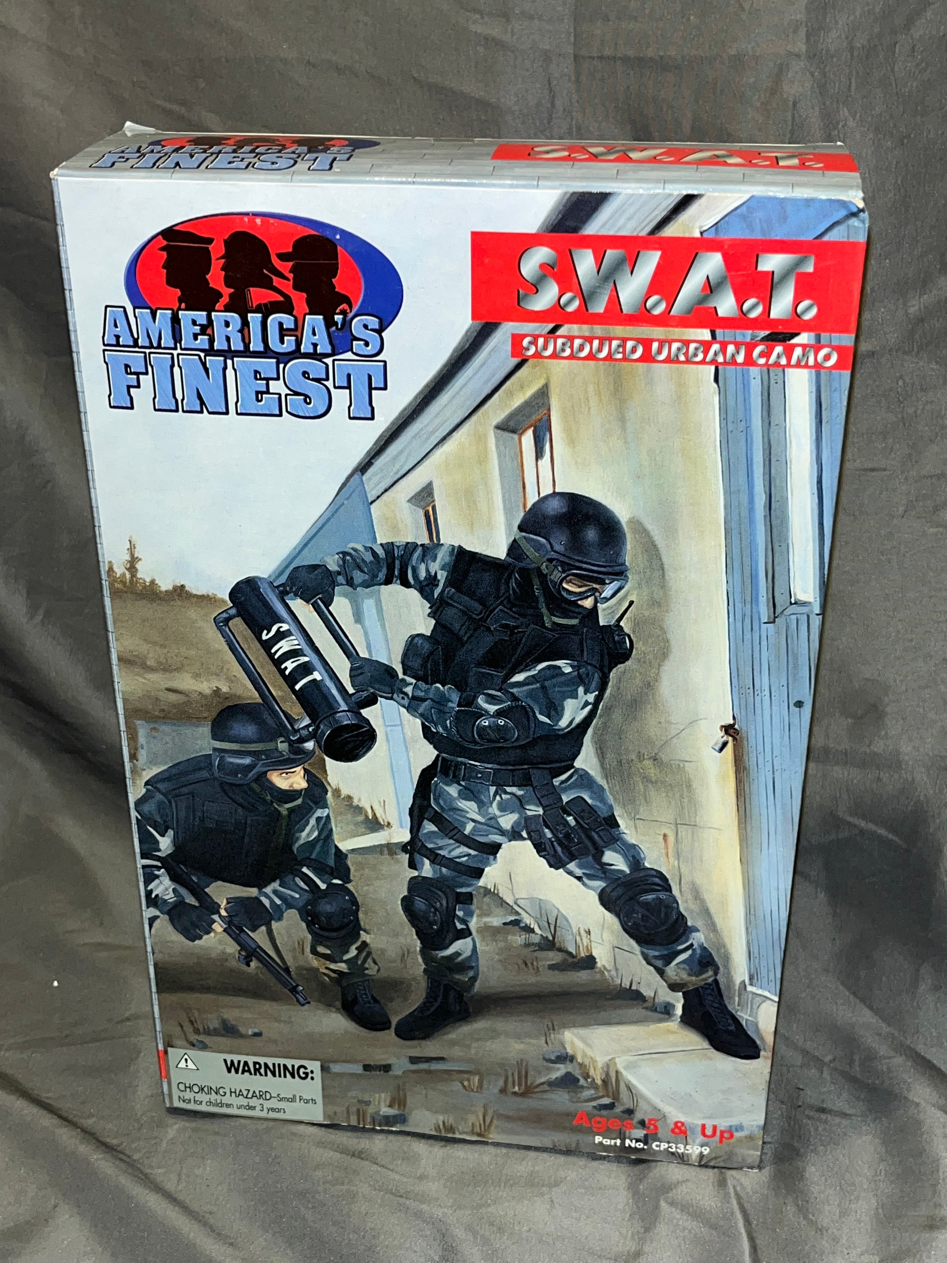 1/6 Scale SWAT Urban Camouflage Police Figure - NIB Ultimate