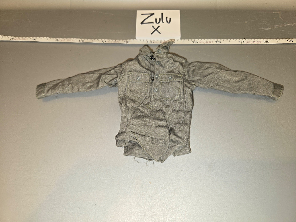 1/6 Scale WWII German Grey Work Shirt - Zulu X