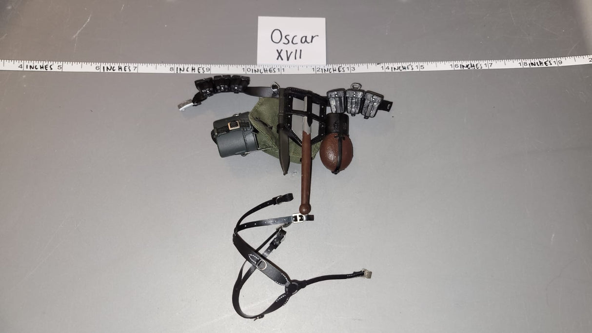 1/6 Scale WWII German Field Gear Lot
