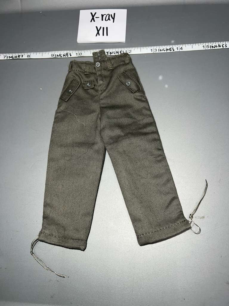 1/6 Scale WWII German Grey Pants