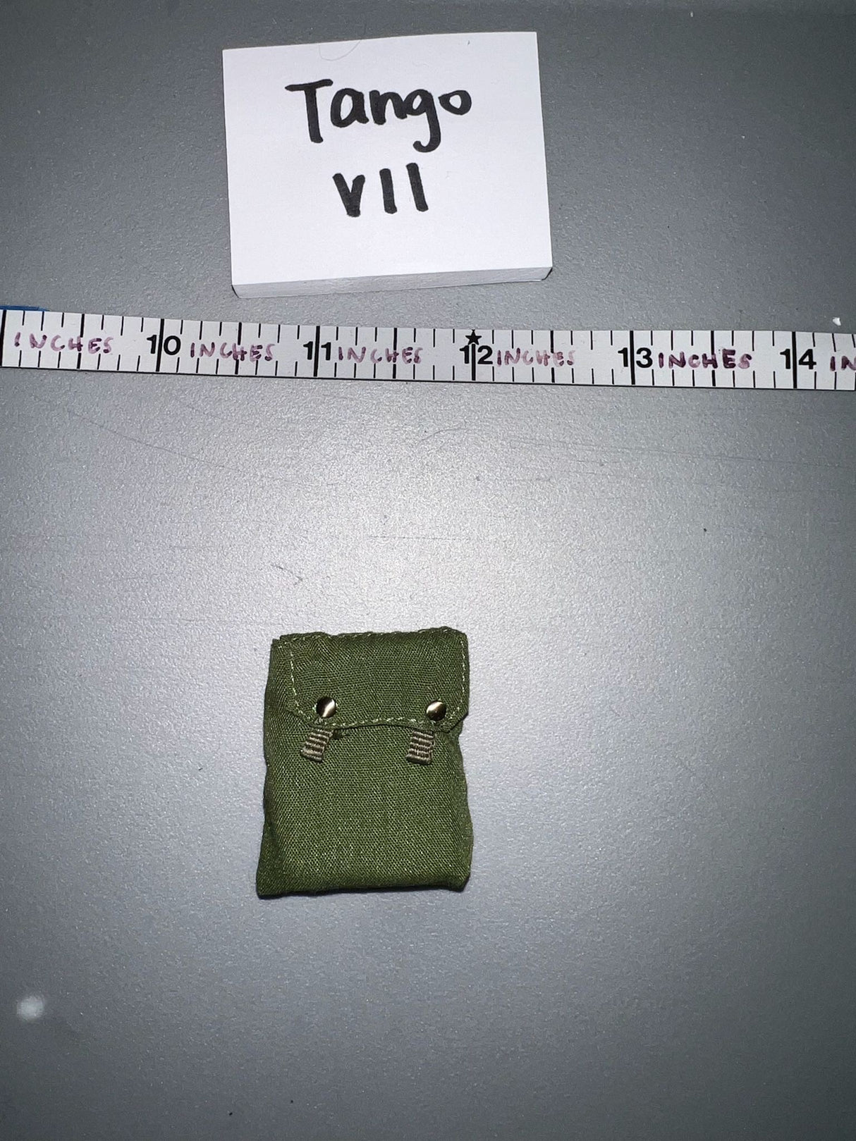 1:6 Scale WWII German Gas Cape Pouch
