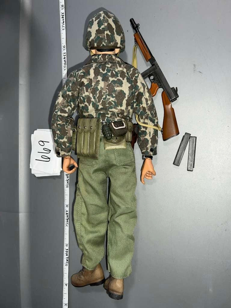 1:6 Scale WWII US Marine Wind Talkers NCO Dressed Figure - Dragon