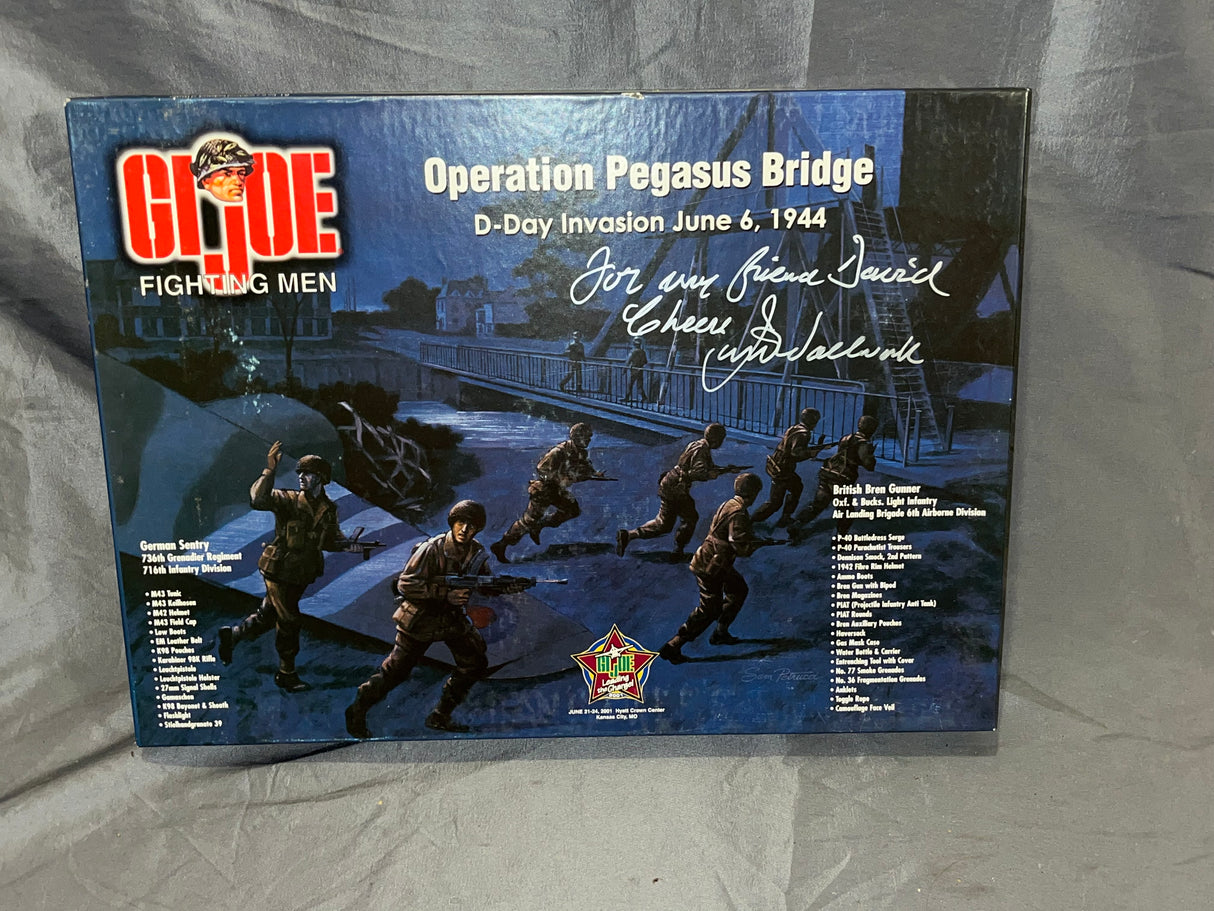 1/6 Scale Vintage Remake GI Joe WWII British Operation Pegasus Bridge Convention Exclusive  - NIB Hasbro