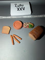 1/6 Scale Food Diorama Items Set