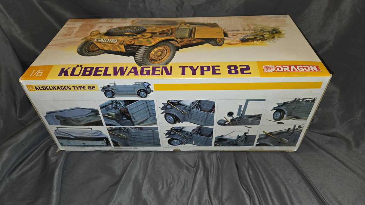 1/6 Scale Dragon Model Kit - WWII German Kubelwagon - Dragon - Unassembled Kit