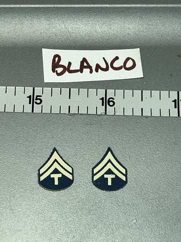 1:6 Scale WWII US Rank Patch Lot -Facepool