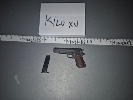 1/6 Scale WWII US M1911 Pistol with Magazine