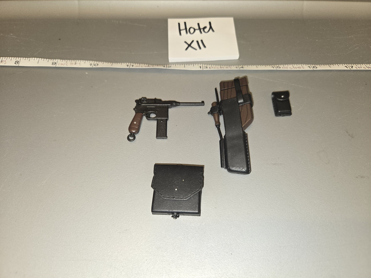 1/6 Scale WWII German Broom Handle Pistol