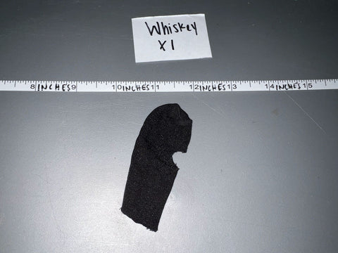 1/6 Scale Modern Era Black Balaclava Mask