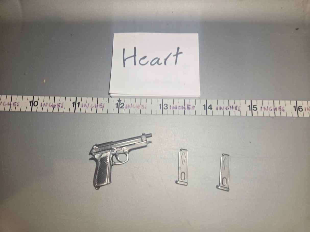 1/6 Scale Modern Pistol