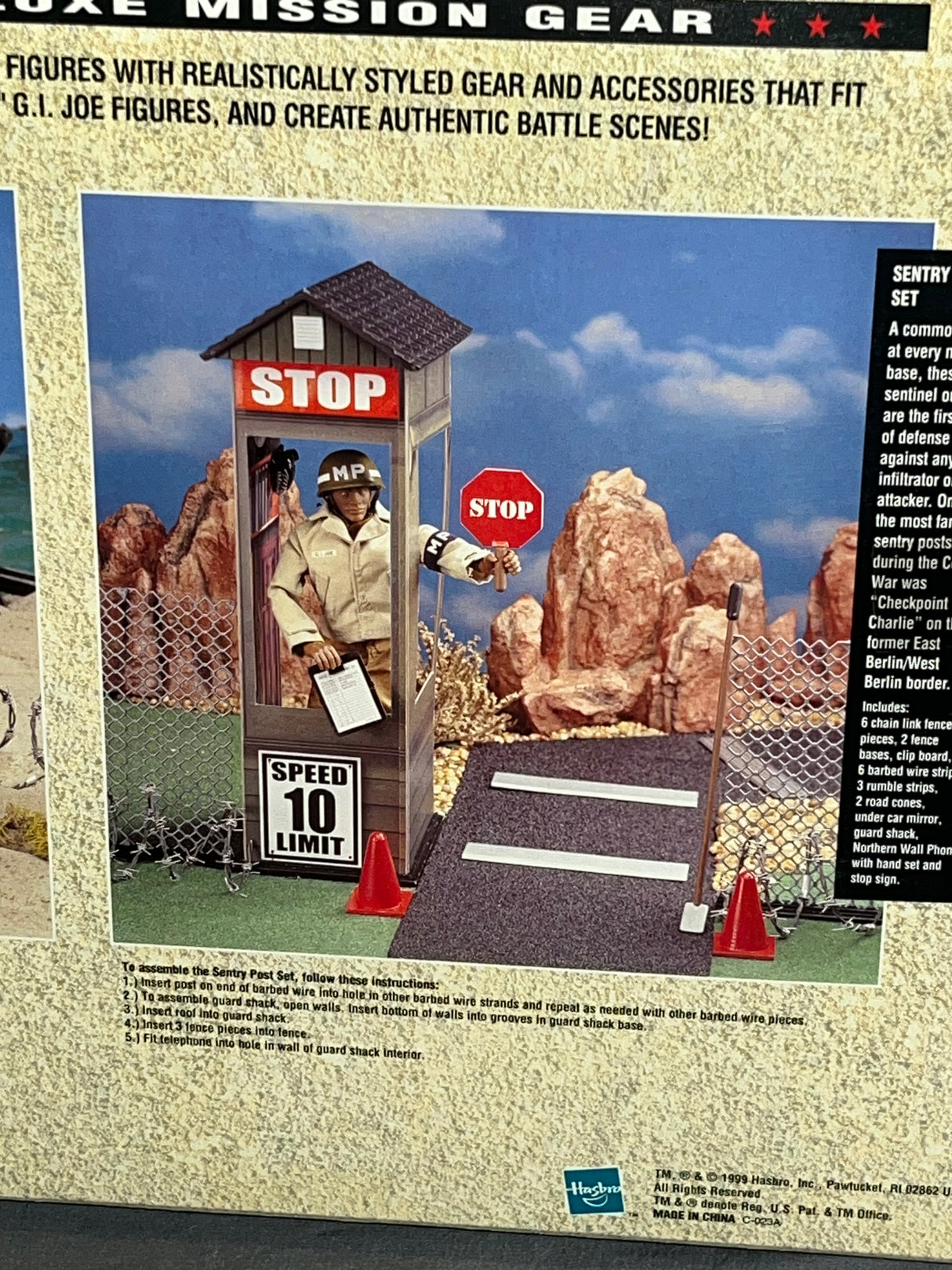 1/6 Scale WWII US Guard Post Set - NIB