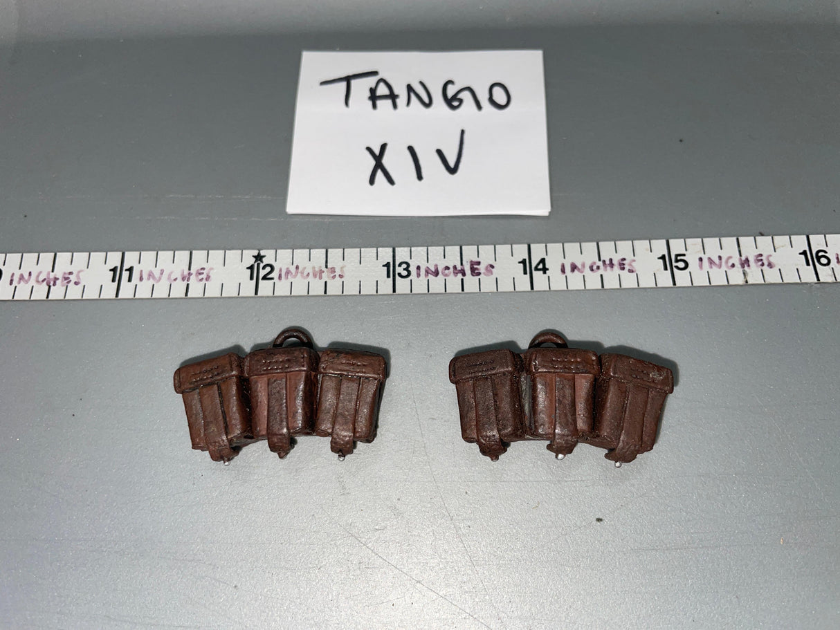 1/6 Scale WWII German Kar-98 Pouches - Afrika Korps