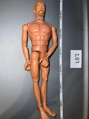 1/6 Scale Nude GI Joe Figure - Flocked