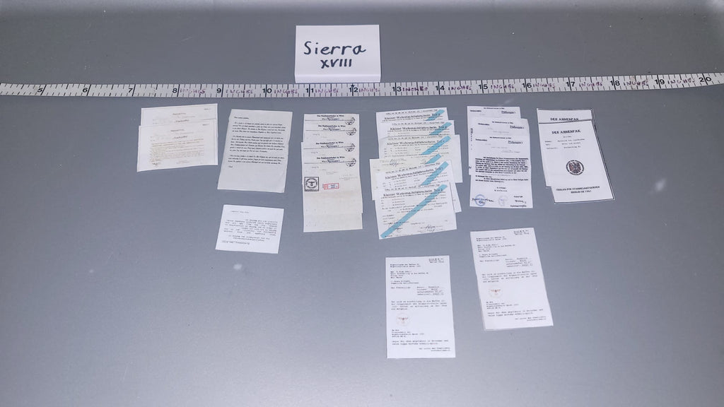 1/6 Scale WWII German Documents