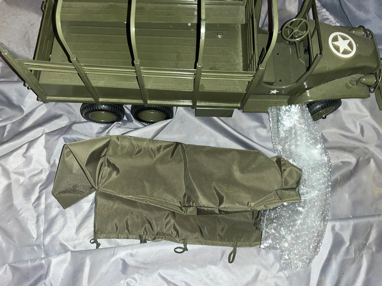 WWII Style Deuce & 1/2 OLD TIME TOYS Truck 27½" Long - NOT 1/6th - Aprox 1/10th