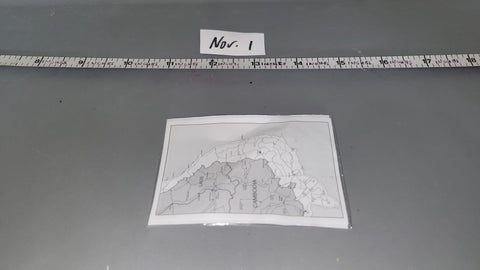 1:6 Scale Vietnam Map