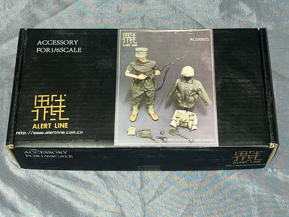 1/6 Scale WWII US Marine BAR Gunner Uniform Set - NIB Alert Line