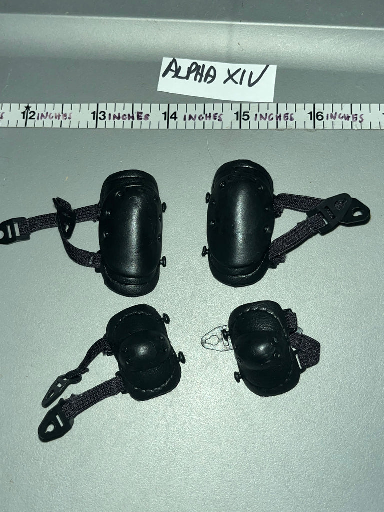 1/6 Scale Modern Police Knee and Elbow Pads