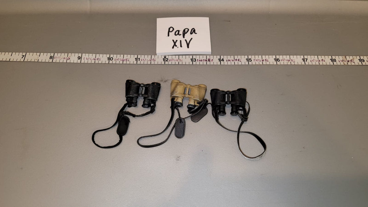 1/6 Scale WWII German Binoculars Lot