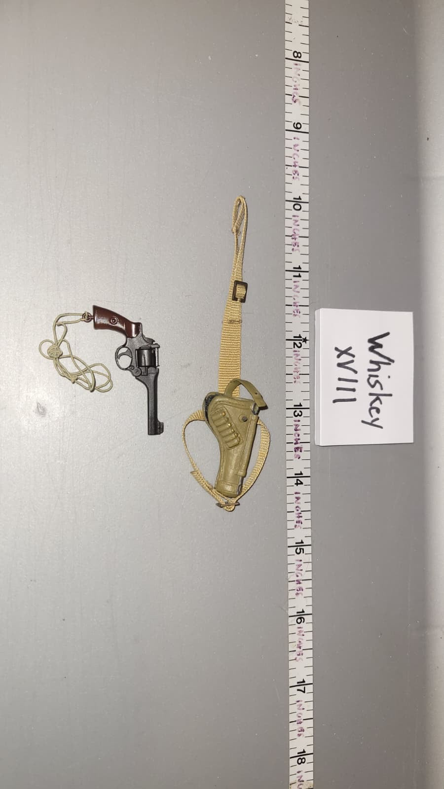 1:6 Scale WWII British Pistol and Holster