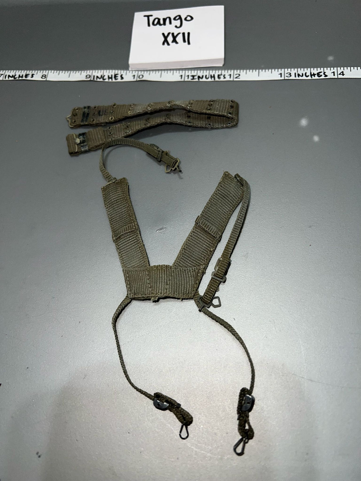 1/6 Scale Vietnam US Web Belt and Harness
