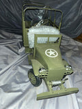 WWII Style Deuce & 1/2 OLD TIME TOYS Truck 27½" Long - NOT 1/6th - Aprox 1/10th