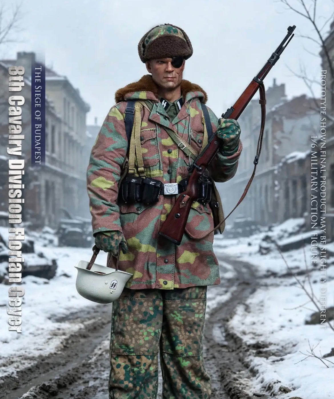 *Preorder* 1/6 UJINDOU 8th Cavalry Division Florian Geyer,The Siege of Budapest UD9069