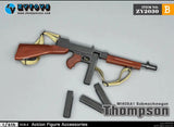 1:6 Scale WWII US M1928A1 Thompson Set - ZY Toys