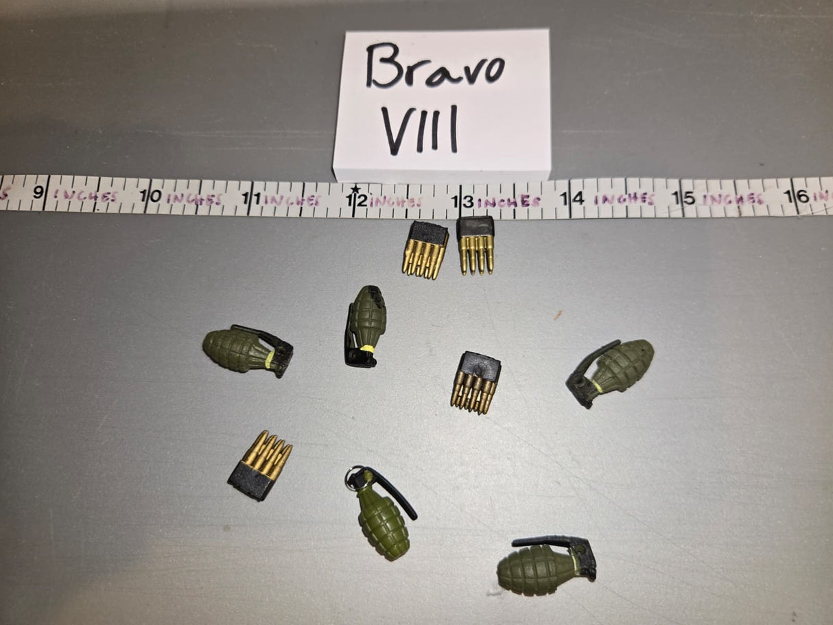 1/6 Scale WWII US Grenade Lot
