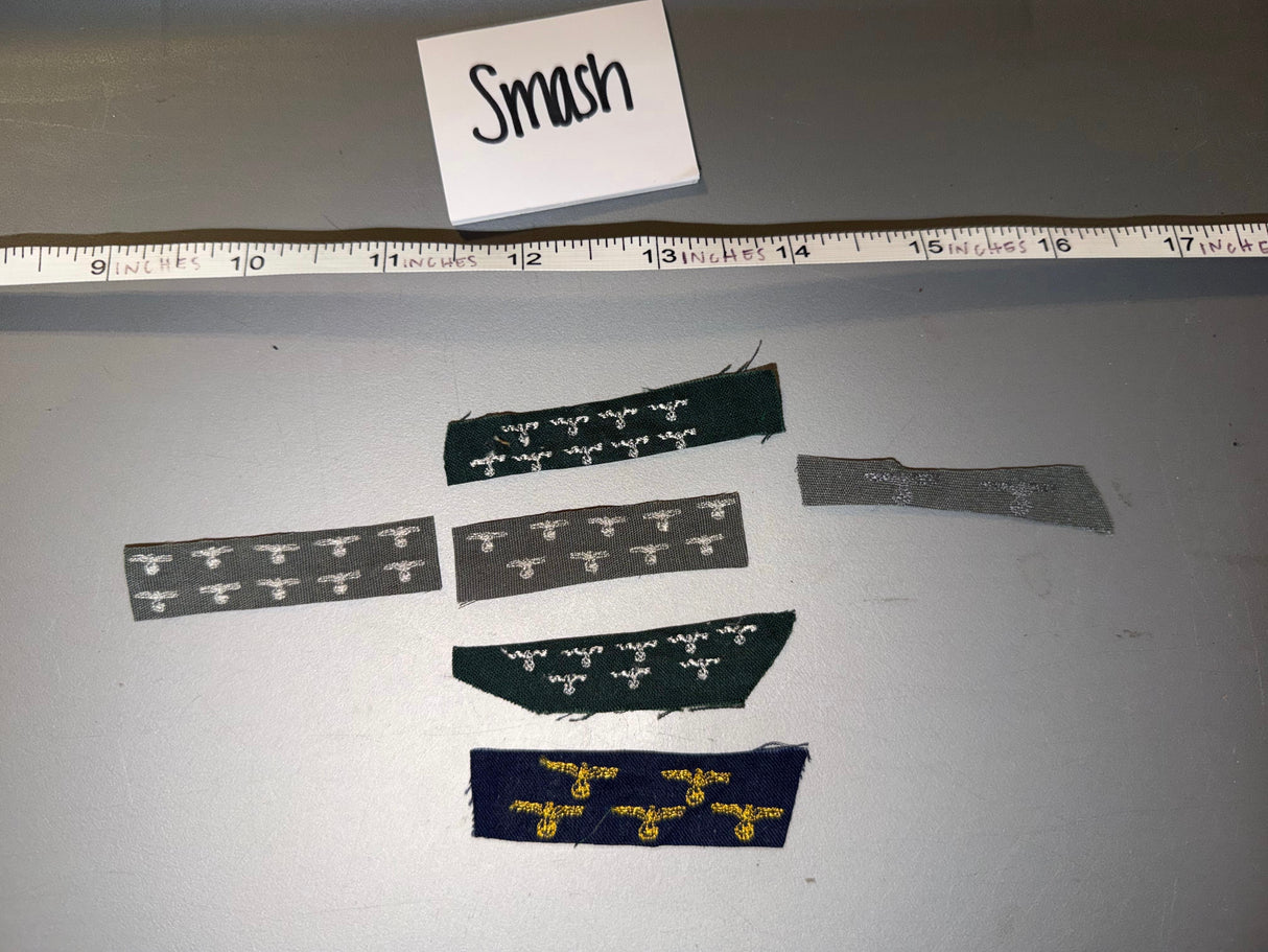 1/6 Scale WWII German Insignia Lot