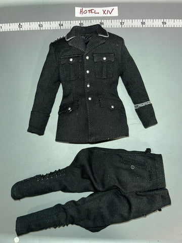 1/6 Scale WWII German Black Dress Uniform - DID