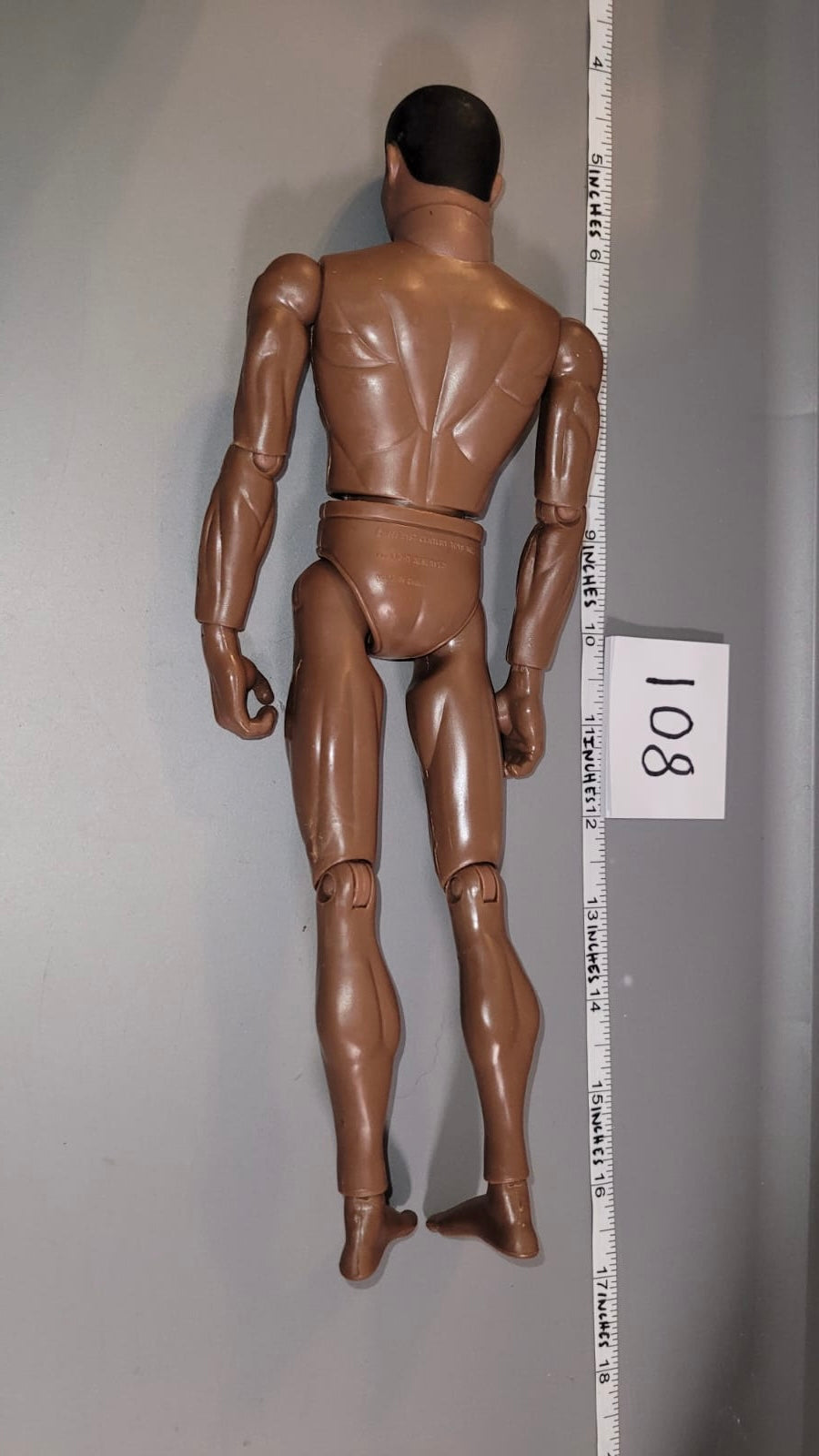 1/6 Scale Nude African American Ultimate Soldier Figure