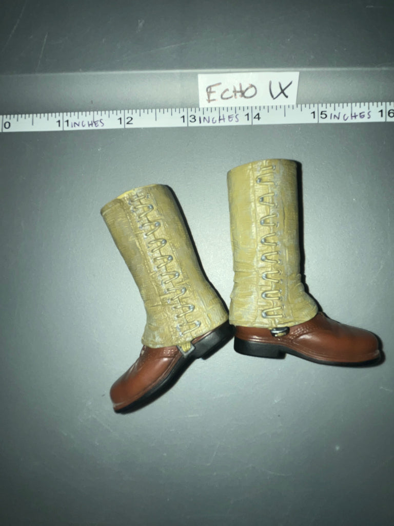 1/6 Scale WWII US Boondocker Boots and Leggings