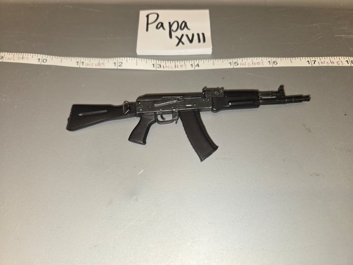 1/6 Scale Modern Era Russian AKS-74U Assault Rifle - Papa XVII