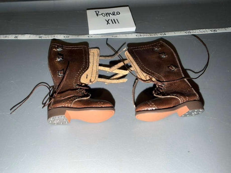 1/6 Scale WWII US Lace Up Combat Boots - Romeo XIII