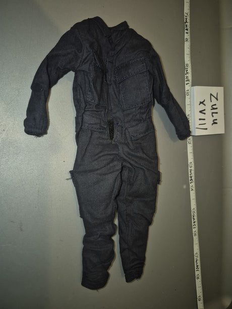 1/6 Scale Modern Era Dark Blue Coveralls Jumpsuit - Zulu XVIII