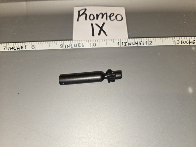 1/6 Scale Modern Era Rifle Suppressor with Barrel Extension - Romeo IX